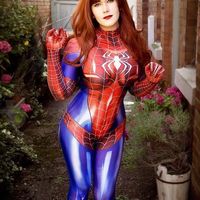 sexy spider girl cosplay